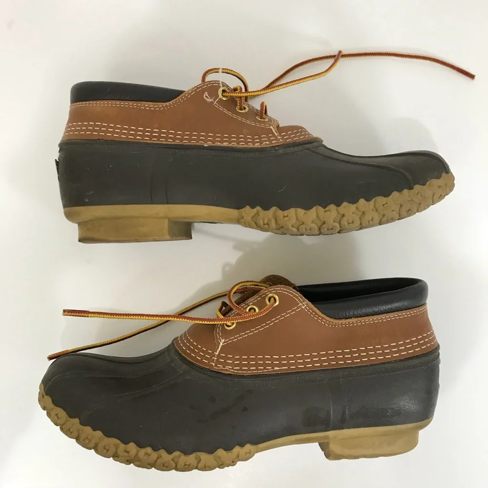 L.L. Bean duck boots gumshoe size 10
